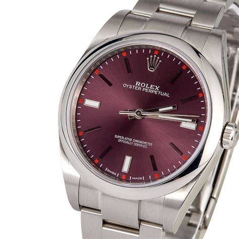 rolex red grape 31mm|39mm rolex oyster perpetual.